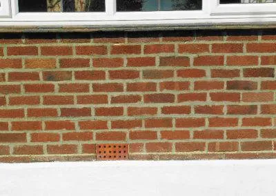 1950s house Brickwork